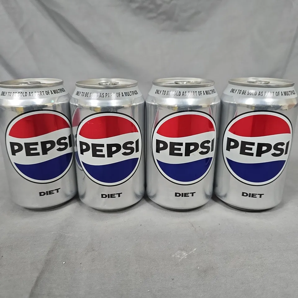 LOT OF 24 330ML CANS OF DIET PEPSI