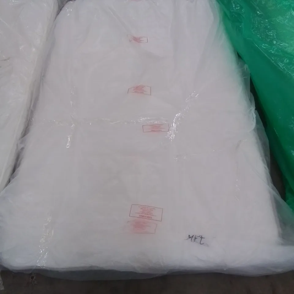 QUALITY BAGGED 4' HYBRID MEMORY FIBRE OPEN COIL MATTRESS 