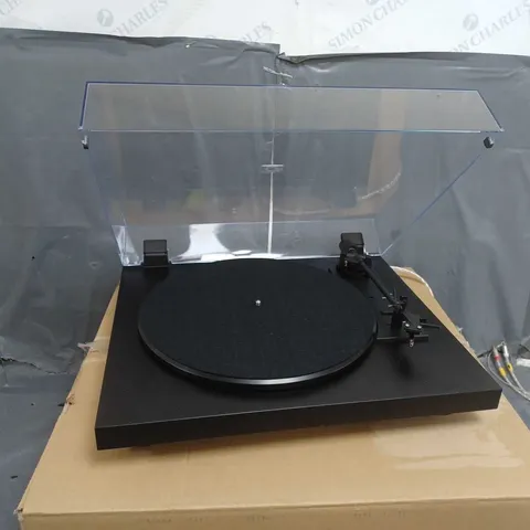 PROJECT A1 BLACK  FULLY AUTOMATIC HIFI TURNTABLE 