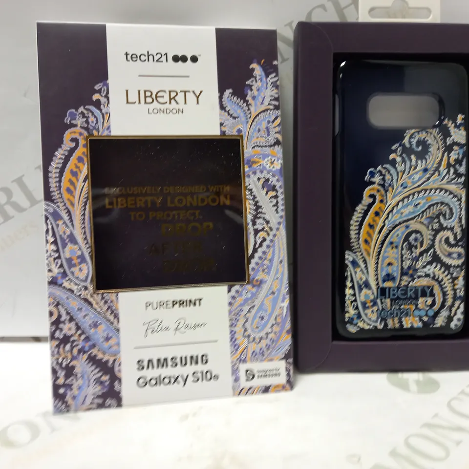 LOT OF APPROX 72 TO INCLUDE TECH 21 LIBERTY LONDON FELIX RAISIN SAMSUNG GALAXY S10E CASES
