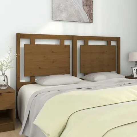 BOXED WALDENBURG SOLID WOOD HEADBOARD