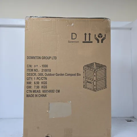 300L OUTDOOR GARDEN COMPOST BIN