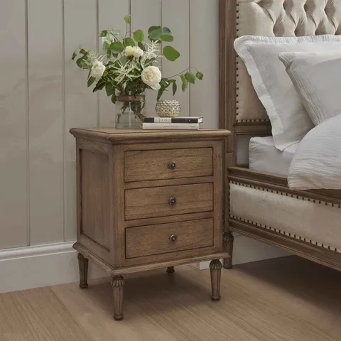 BRAND NEW HOMESDIRECT365 SERENITY NIGHTSTAND -NATURAL-