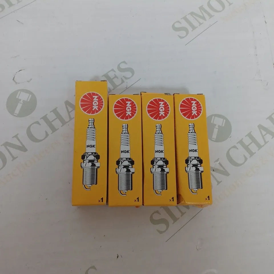 SET OF 4 NGK SPARK PLUGS 