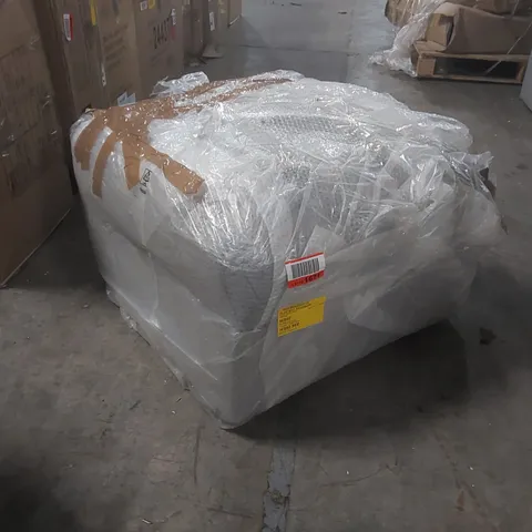 BAGGED ARABELLA FOOTSTOOL OTTOMAN - GREY