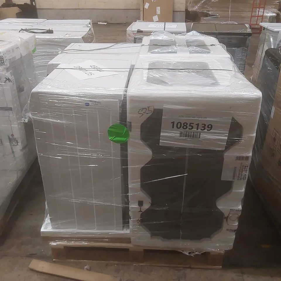 PALLET OF APPROXIMATELY 4 UNPROCESSED RAW RETURN WHITE GOODS TO INCLUDE;