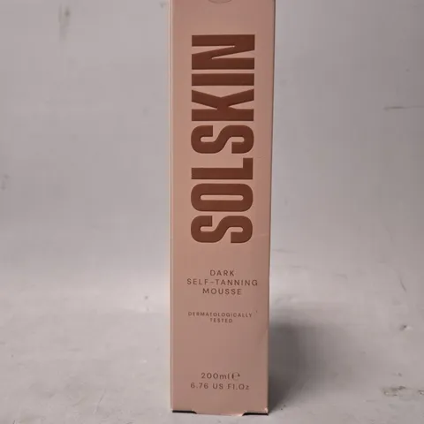 SOLSKIN - DARK SELF-TANNING MOUSSE 200ML