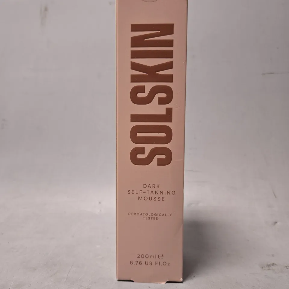 SOLSKIN - DARK SELF-TANNING MOUSSE 200ML