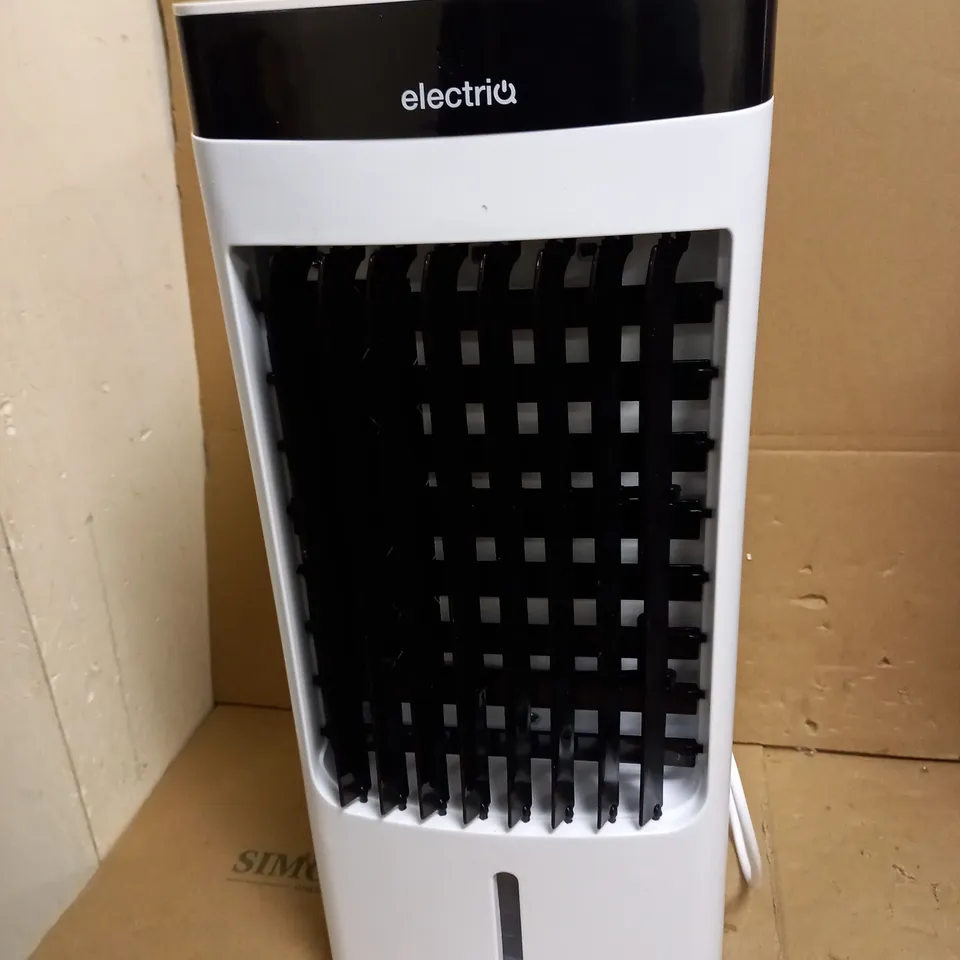 ELECTRIQ SLIMLINE MOBILE PORTABLE EVAPORATIVE AIR COOLER BUILT-IN AIR PURIFIER AND HUMIDIFIER