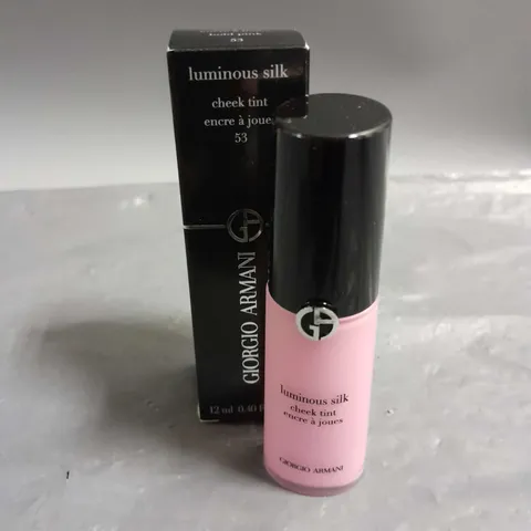 GIORGIO ARMANI LUMINOUS SILK CHEEK TINT IN BOLD PINK 12ML
