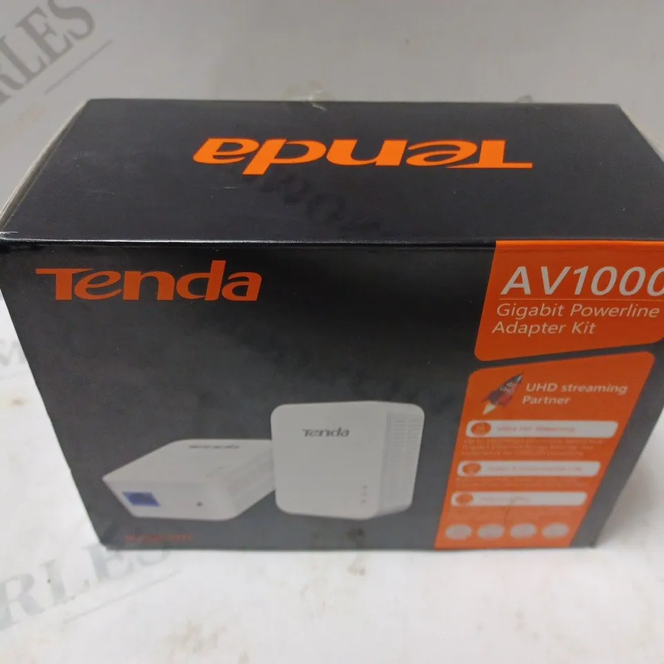 BOXED TENDA AV1000 GIGABIT POWERLINE ADAPTER KIT