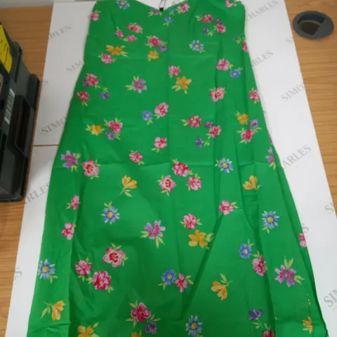 NOBODYS CHILD GATHERED BUST MIDI CAMI NIGHTDRESS SIZE 10