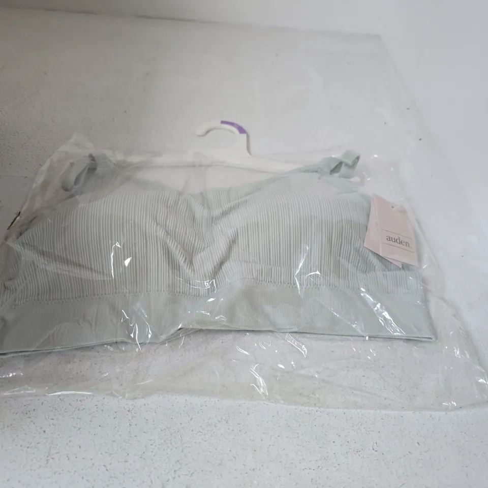 BOX OF APPROXIMATELY 40 X AUDEN MINT BRALETTE - SIZE XL
