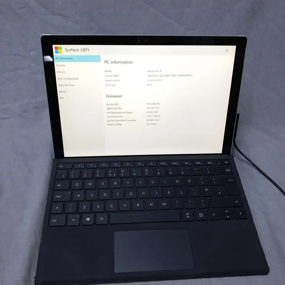 MICROSOFT SURFACE PRO 4 128GB