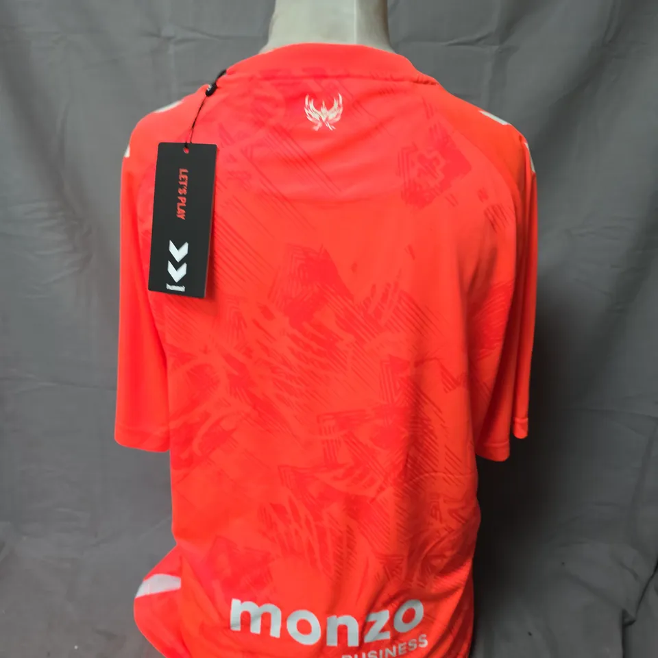 UK SIZE L COVENTRY CITY FC AWAY SHIRT 2025/26 – HUMMEL – MONZO SPONSOR – SIGNED