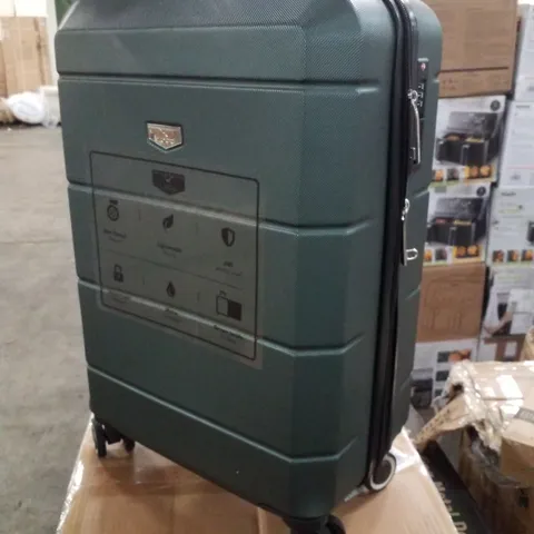 BOXED LUGG 20" JETSET TRAVEL SUITCASES - ARMY GREEN