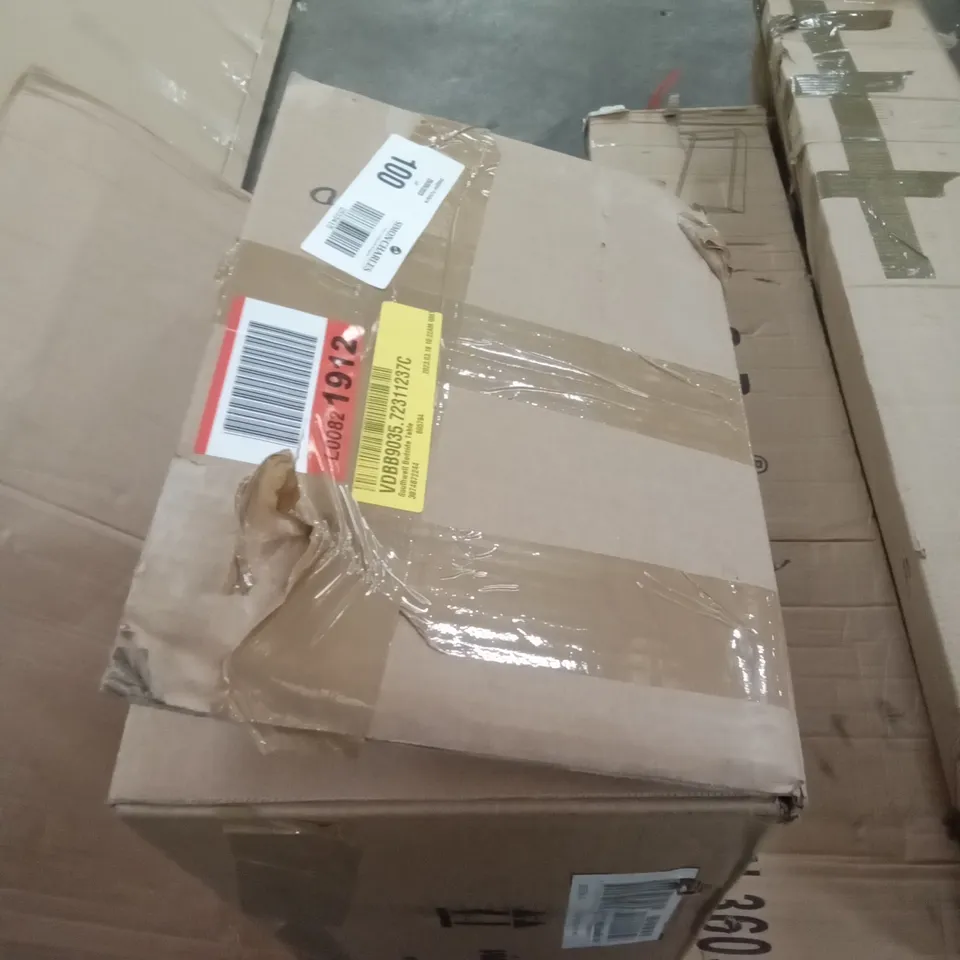 BOXED SOUTHWELL BEDSIDE TABLE BLACK