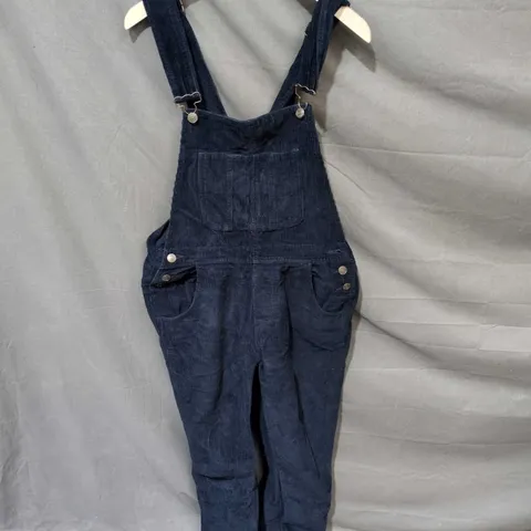 FAT FACE KIDS NAVY CORDUROY DUNGAREES – OVERALLS WITH ADJUSTABLE STRAPS UK SIZE 10 