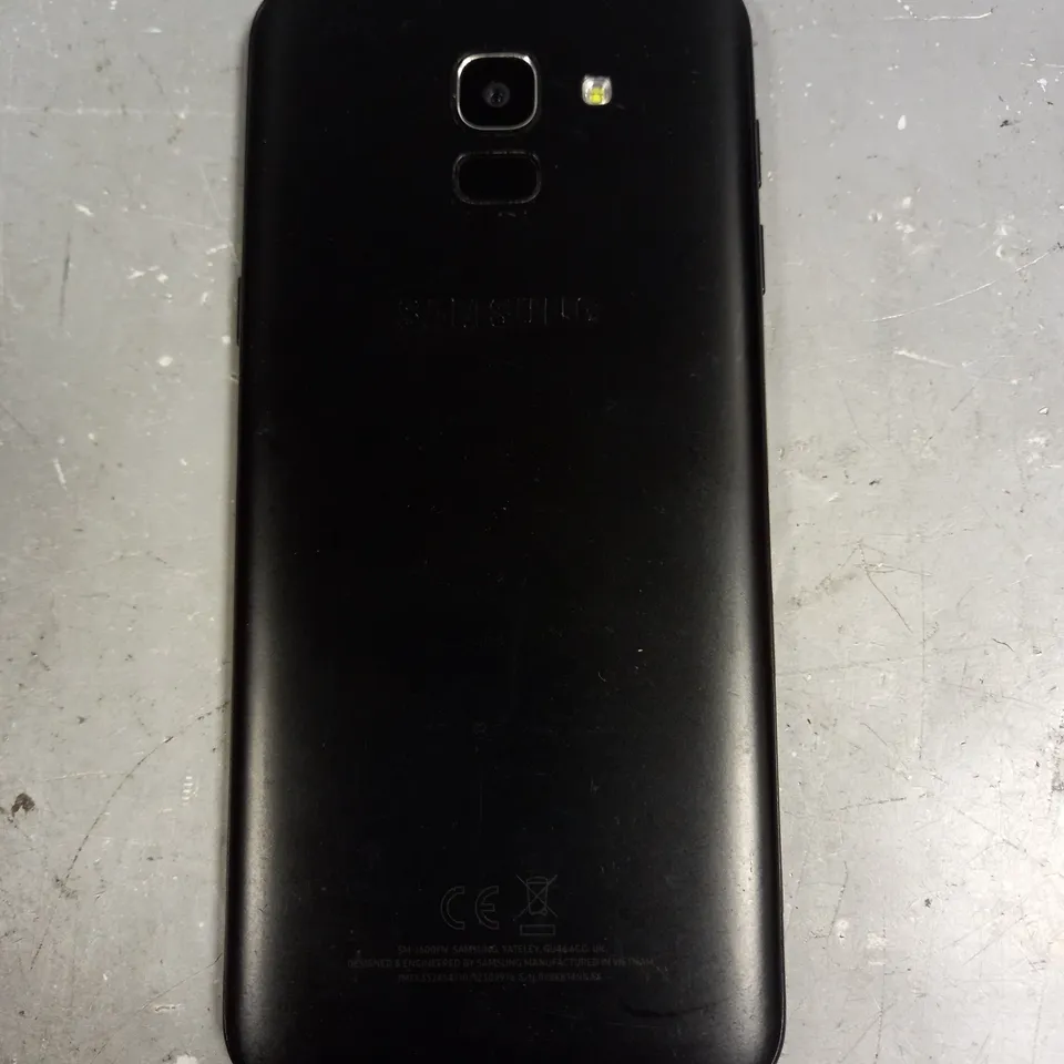 SAMSUNG GALAXY J6 SM-J600FN SMARTPHONE IN BLACK