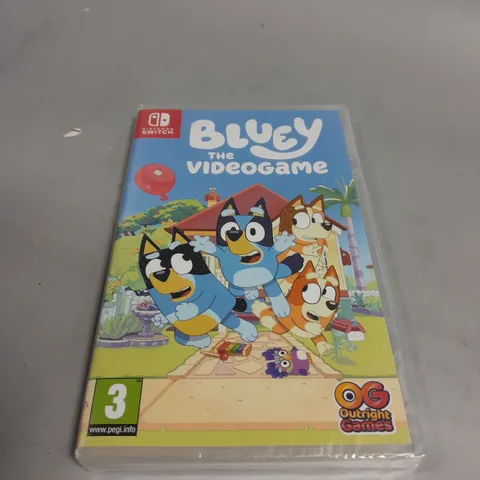 SEALED BLUEY THE VIDEOGAME FOR NINTENDO SWITCH