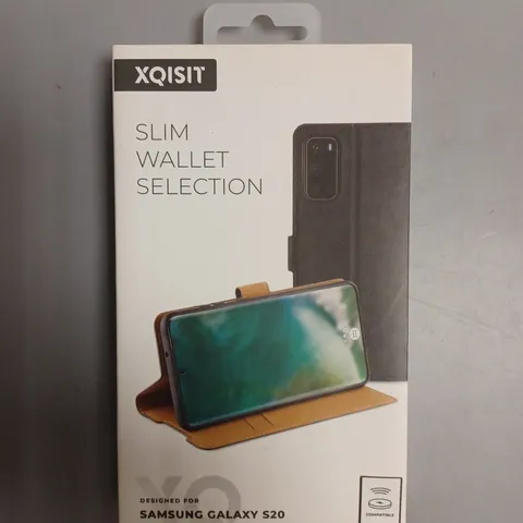 APPROXIMATELY 15 BRAND NEW BOXED XQISIT SLIM WALLET SELECTION PROTECTIVE CASES FOR SAMSUNG GALAXY S20