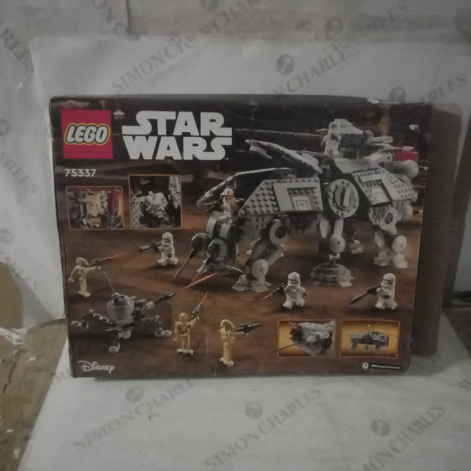 BOXED LEGO STAR WARS 75337 AT-TE WALKER  RRP £119.99