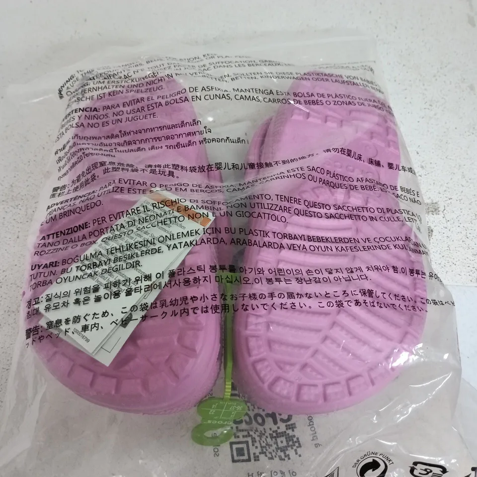 PINK CROCK SIZE J4