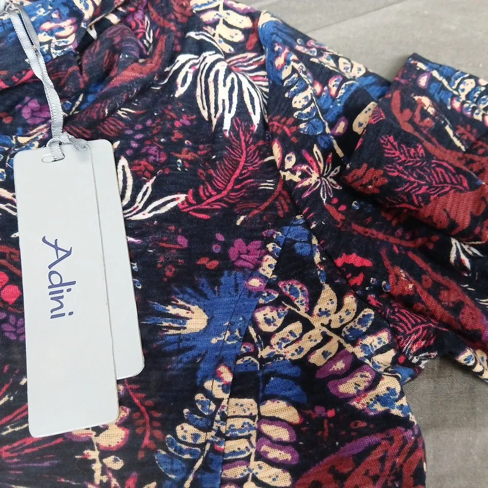 ADINI FLORAL PRINT LUNA TUNIC - S