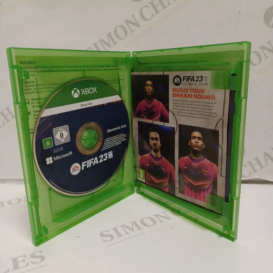 XBOX ONE FIFA 23 VIDEO GAME.