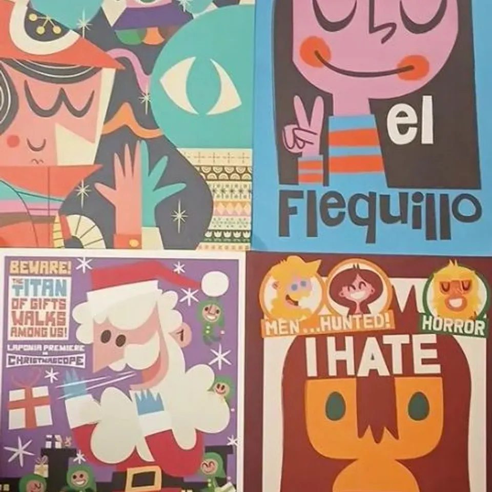 APPROXIMATELY 35 ASSORTED PINTACHAN PRINTS, SOME SIGNED