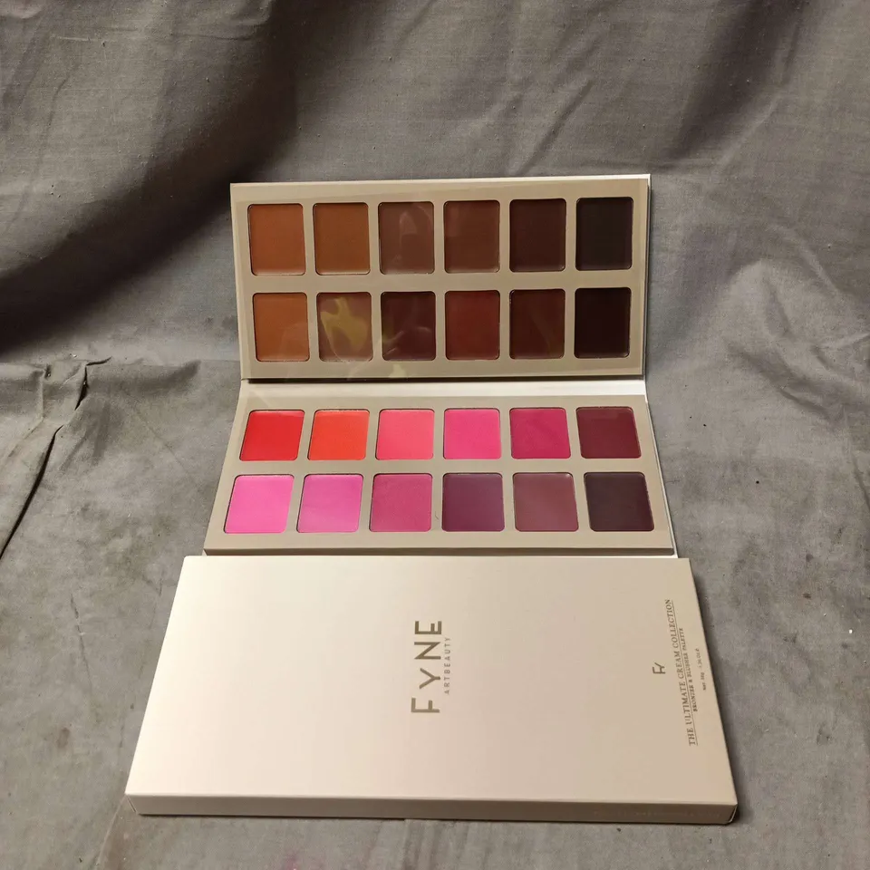 FYNE ART BEAUTY THE ULTIMATE CREAM COLLECTION BRONZER AND BLUSHER PALETTE