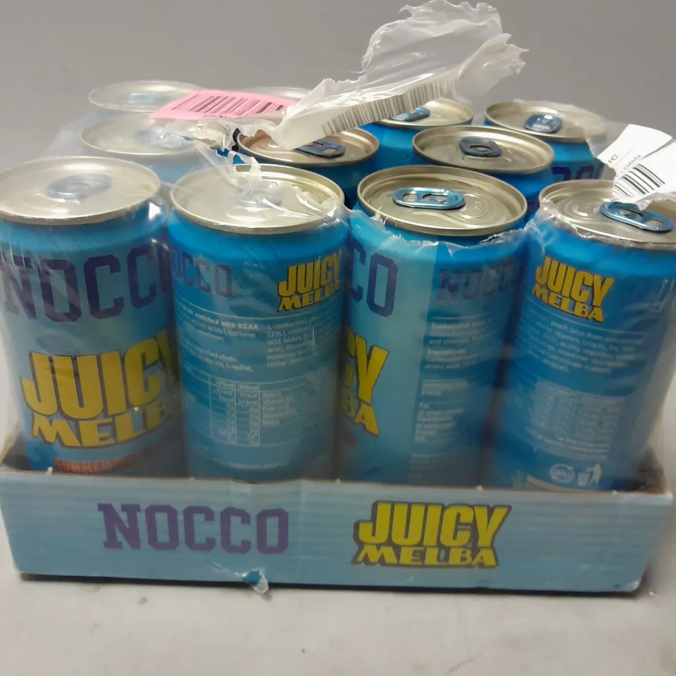 11 NOCCA JUICY MELBA SUMMER 2023 EDITION DRINKS (11 x 330ml) - COLLECTION ONLY