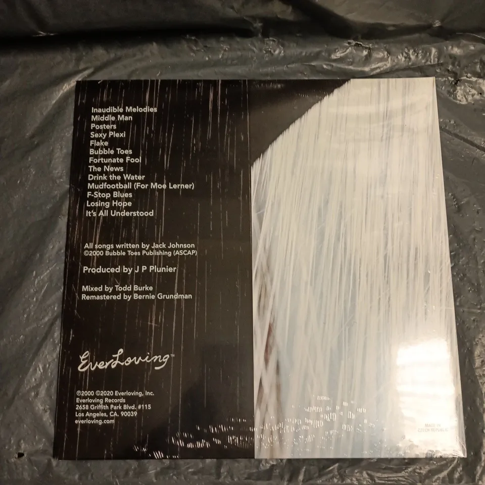 SEALED JACK JOHNSON - BRUSHFIRE FAIRYTALES VINYL (20TH ANNIVERSARY EDITION)