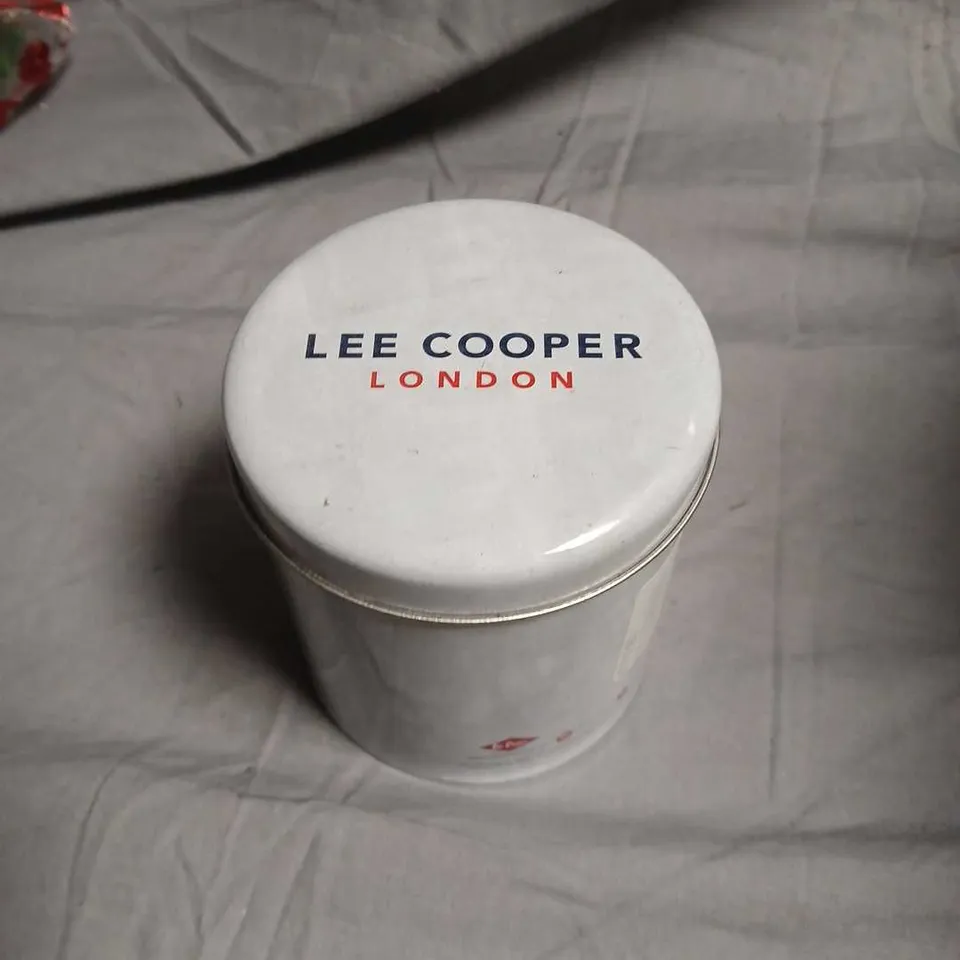 LEE COOPER LONDON WRISTWATCH – BLUE DIAL, BLUE RUBBER STRAP