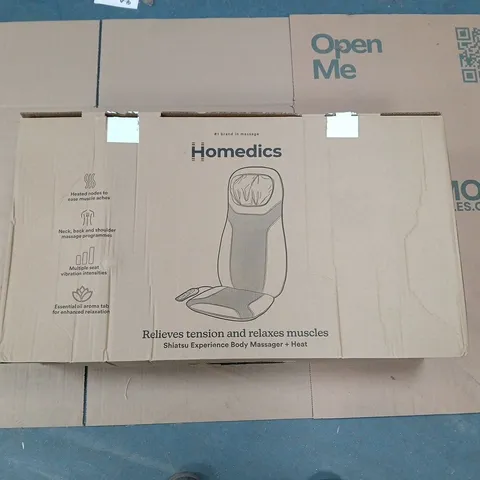 HOMEDICS SHIATSU EXPERIENCE BODY MASSAGER AND HEAT BOXED