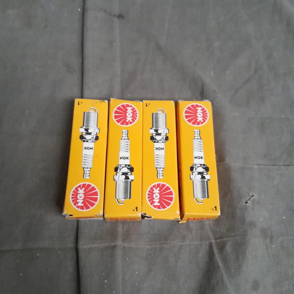 SET OF 4 NGK SPARK PLUGS 