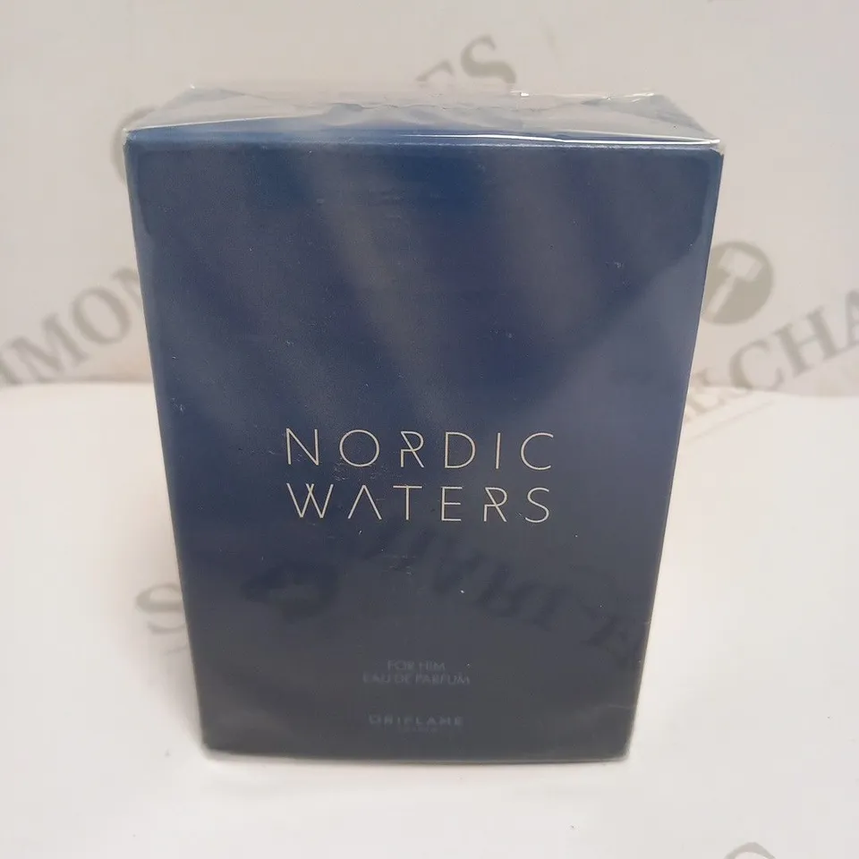 BOXED NORDIC WATERS FOR HIM EAU DE PARFUM ORIFLAME SWEDEN 75ML