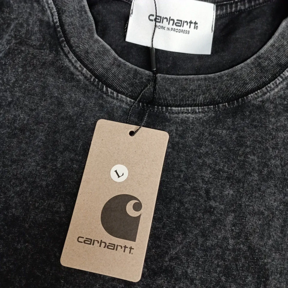CARHARTT T-SHIRT – DARK GREY, SIZE L