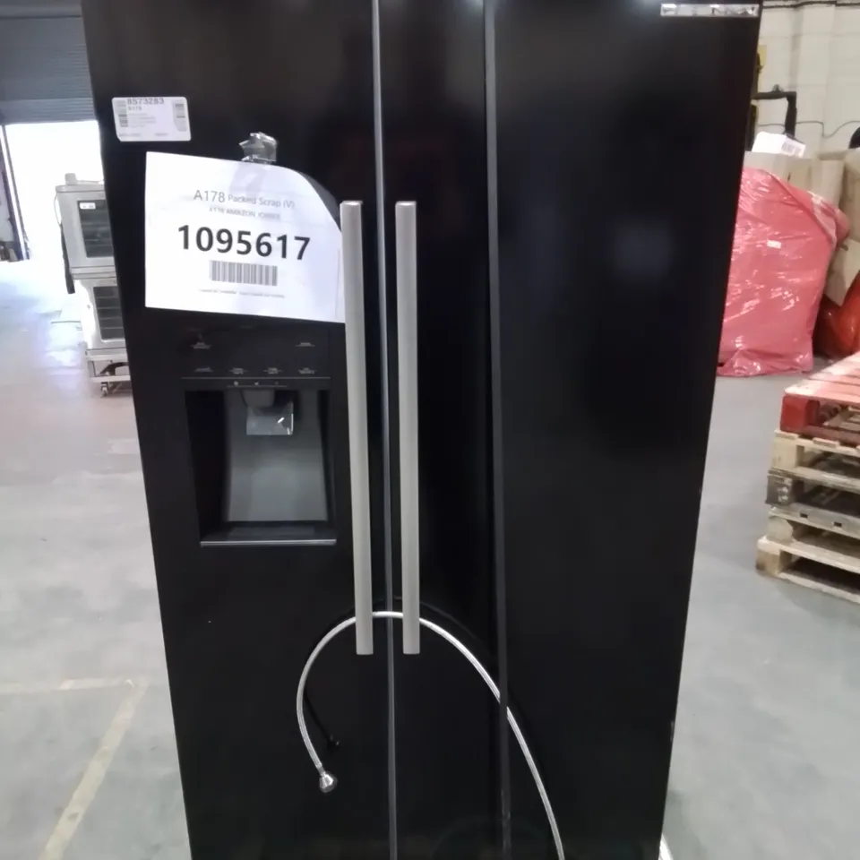  BOSCH KAD93VBFPG SERIE 6 FREESTANDING AMERICAN FRIDGE FREEZER BLACK - UNPROCESSED RAW RETURN  