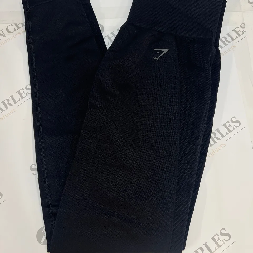 GYMSHARK TRAINING LEGGINGS IN BLACK SIZE M