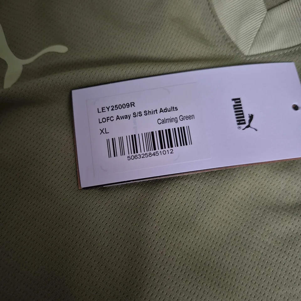 LEYTON ORIENT FC AWAY SHIRT XL – EL MIZOUNI 8 (CALMING GREEN) – PUMA