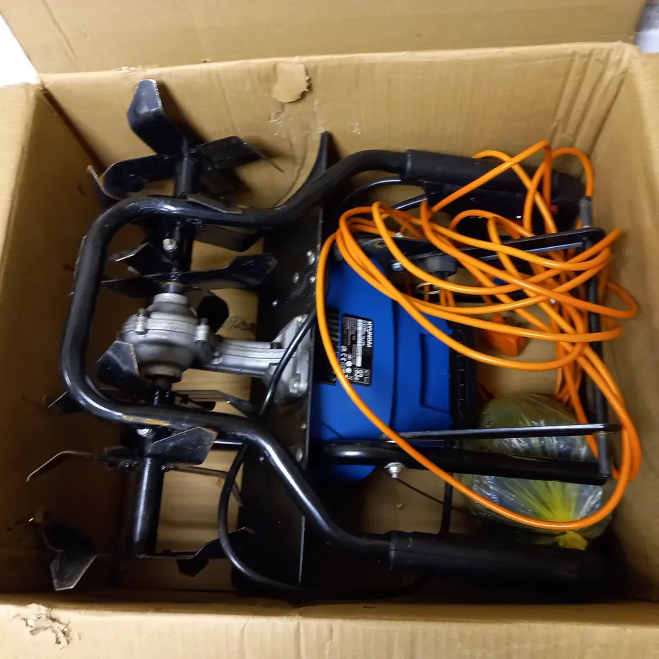 HYUNDAI ELECTRIC GARDEN TILLER, CULTIVATOR & ROTAVATOR, 1500W, 450MM