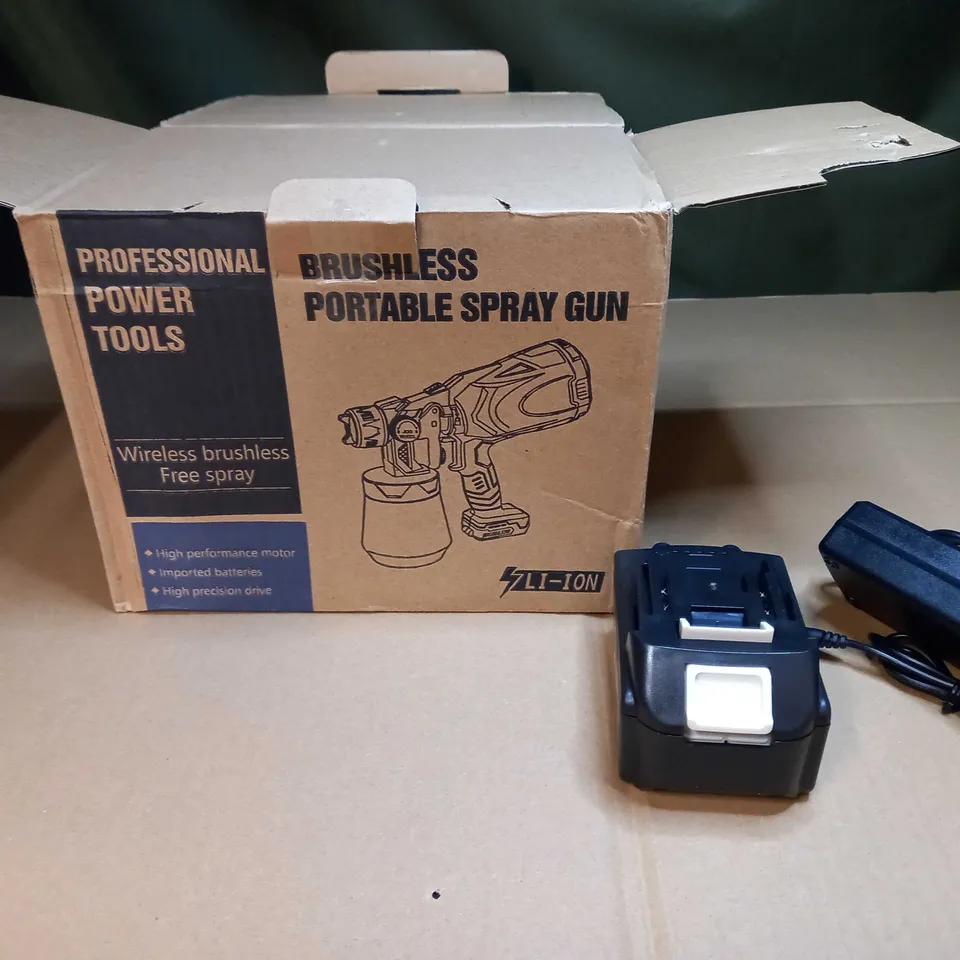 BOXED BRUSHLESS PORTABLE SPRAY GUN