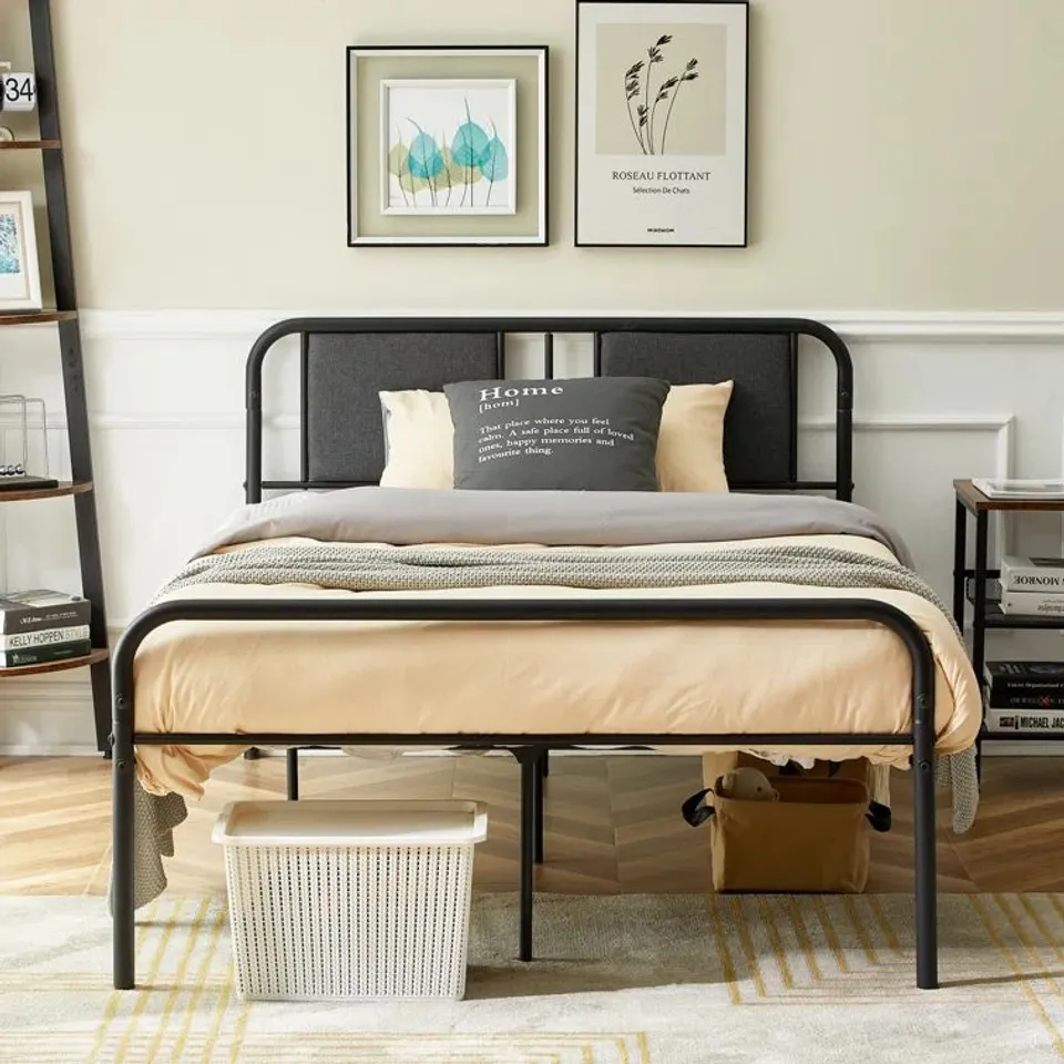 BOXED DESIGNER LAVINIA SINGLE BED FRAME 