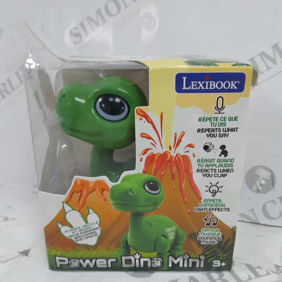 BOXED LEXI-BOOK POWER PUPPY MINI DINOSAUR ROBOT 