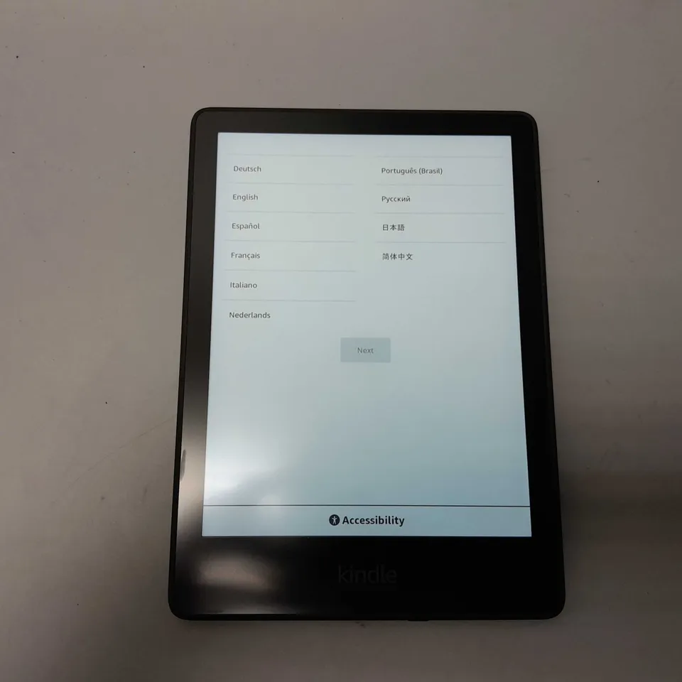 BOXED AMAZON KINDLE PAPERWHITE BLACK