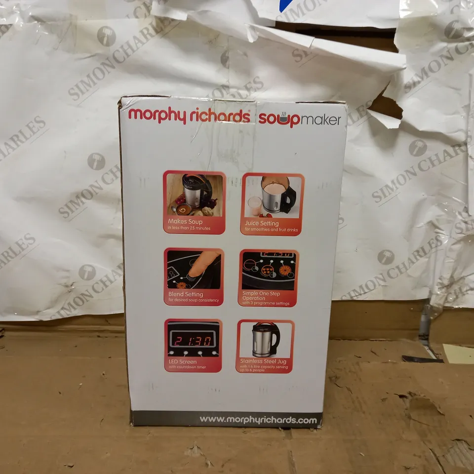 MORPHY RICHARDS SOUP MAKER 