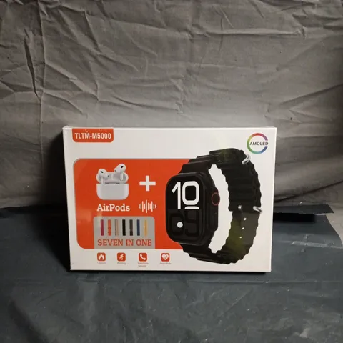 TLTM-M5000 AMOLED SMARTWATCH – BOXED 
