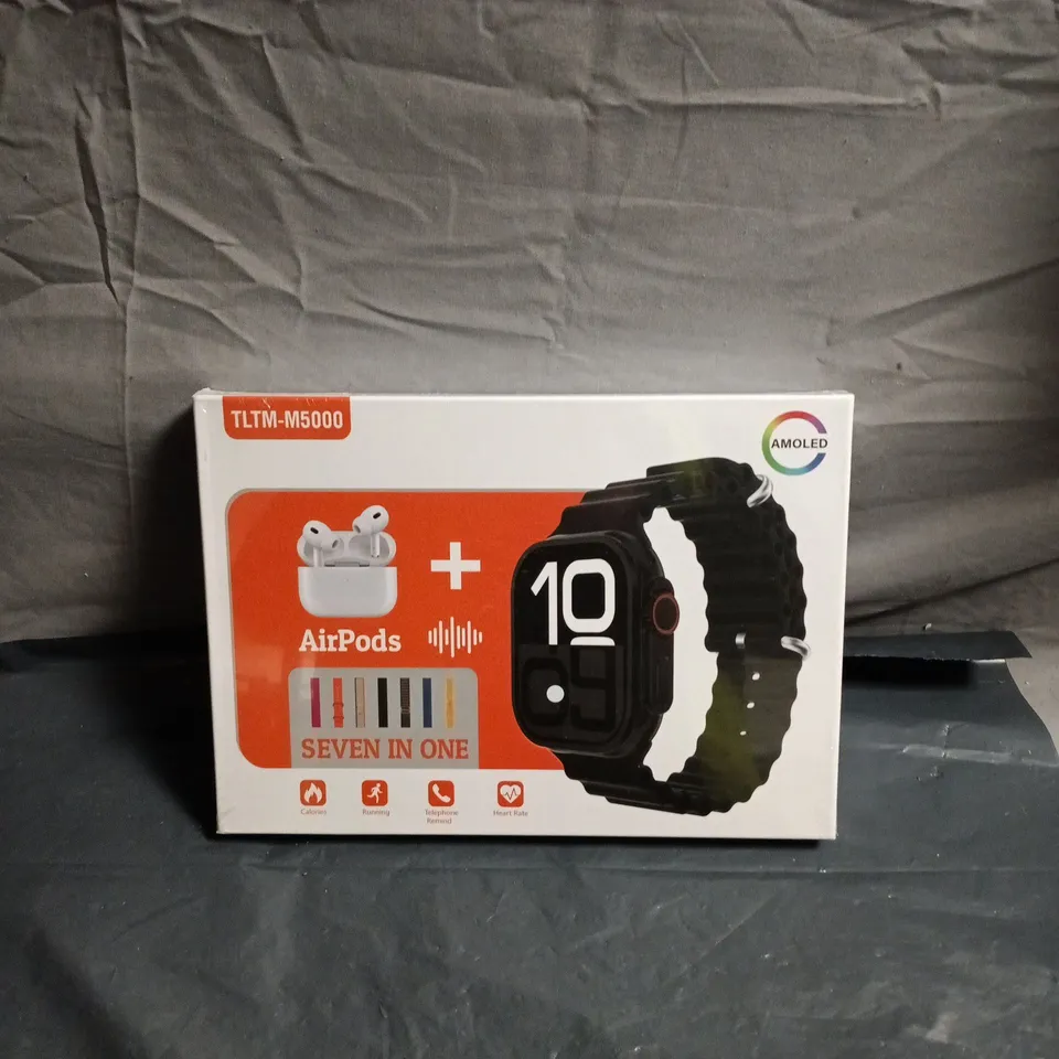 TLTM-M5000 AMOLED SMARTWATCH – BOXED 