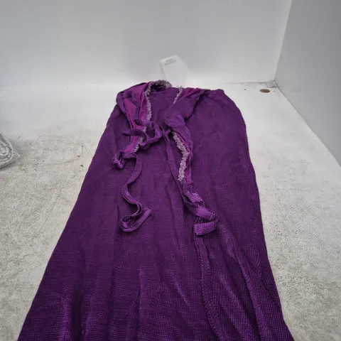 OUTCAST IRISS MAXI DRESS PURPLE – UK SIZE M